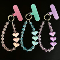 Ремінець-браслет Crystal Lanyard Love для телефону
