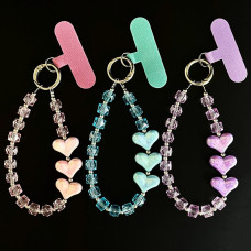 Ремінець-браслет Crystal Lanyard Love для телефону