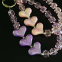 Ремінець-браслет Crystal Lanyard Love для телефону