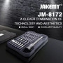 Набір інструментів з магнітними бітами JAKEMY JM-8172 73in1 (в кейсі)