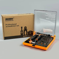 Набір викруток з тріскачками та бітами JAKEMY JM-6113 73in1 (в кейсі)