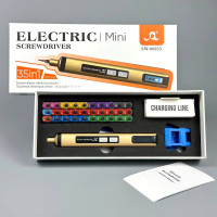 Акумуляторна викрутка SW-80033 з набором біт 35in1 350mAh