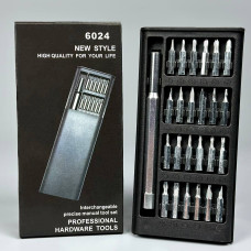 Викрутка з набором прецизійних біт 24in1 New Style 6024 Long