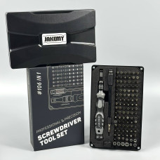 Викрутка з набором магнітних біт JAKEMY JM-8176 106in1 (в кейсі)