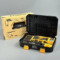 Набір інструментів JAKEMY JM-8198 135in1 (акумуляторна викрутка з набором біт в кейсі)