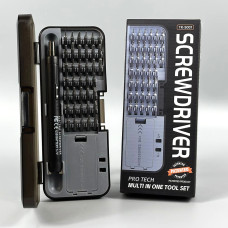 Акумуляторна викрутка з набором магнітних біт 46in1 Pro Tech Multi TK-S001 в кейсі