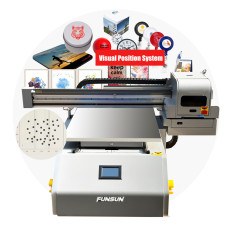 Багатофункціональний УФ-принтер FUNSUN A1 UV DTF Sticker (2xEpson XP600, CMYK+W+V)