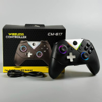 Бездротовий геймпад CM-617 RGB 600mAh (N-Switch, Steam, PC, Android, iOS)