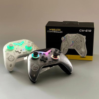 Бездротовий геймпад CM-619 RGB 600mAh (N-Switch, Steam, PC, Android, iOS)