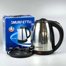 Електрочайник SMURFETT SC-20A нержавіюча сталь 2л, 1500Вт 