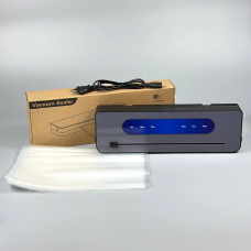 Вакууматор сенсорний з дисплеєм та функцією запаювання + 10 пакетів, від мережі