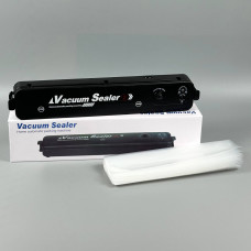 Вакууматор Vacuum Sealer YQ-688 з індикатором, від мережі + 10 пакетів