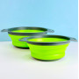Друшлаг складний силіконовий JM-611 2 в1 Collapsible filter baskets