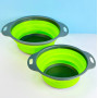 Друшлаг складний силіконовий JM-611 2 в1 Collapsible filter baskets