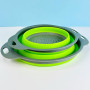 Друшлаг складний силіконовий JM-611 2 в1 Collapsible filter baskets