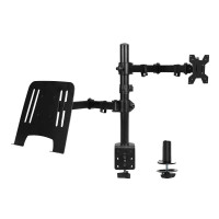 Кронштейн настільний M074-K для монітора до 32inch та ноутбука до 17inch (2 кріплення)
