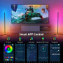 Світлодіодні панелі (Торшер) RGB з APP Smart від USB та пультом (1.42m)