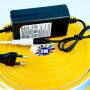 Світлодіодна стрічка (силіконова) LED NEON Жовта 5м 12V-220V