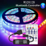 Світлодіодна стрічка LED WS2812 RGB 10m 180Led. 5V USB з Bluetooth контролером та пультом дистанційного керування