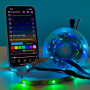 Світлодіодна стрічка LED WS2812 RGB 30m 540Led, 5V USB з Bluetooth контролером та пультом дистанційного керування