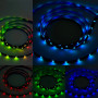 Світлодіодна стрічка LED COBA 5050 RGB 3m 90Led, 7.2W USB з пультом дистанційного керування