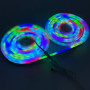 Світлодіодна стрічка (силіконова) RGB-IC Smart Led Neon Rope Light 5m Wi-Fi+Bluetooth, 12V-220V з пультом дистанційного керування, IP67