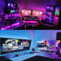 Світлодіодна стрічка LED Mood Lights 5050 RGB (3m, з пультом, від USB) 