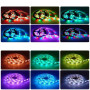 Світлодіодна стрічка LED Mood Lights 5050 RGB (2m, Bluetooth, з пультом, від USB) 