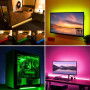 Світлодіодна стрічка LED Dream Color 5050 RGB+Warm White (5m, Bluetooth, з пультом, від USB)