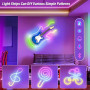 УЦІНКА Силіконова стрічка Led Neon RGB+Warm White (5m, Bluetooth, з пультом, від USB, IP67) (працює на половину)