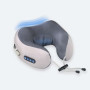 Подушка масажна для шиї з вібрацією та розминанням U-Shaped Massage Pillow 1200mAh
