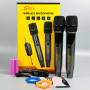 Комплект з 2х бездротових мікрофонів для караоке Sing-e ZQS-2M502 (18650 Lithium 3.7V) 2.4G
