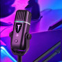 Мікрофон студійний Professional RGB для блогерів та стримерів, технологія Plug&Play 