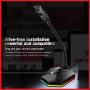 Ігровий мікрофон Taidu TSP201 RGB технологія Plug and Play (від USB 2m)