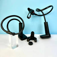 Гнучкий тримач для телефона Clip Stand LP113 Metal (кріплення затискач)