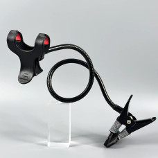 Гнучкий тримач для телефона Clip Stand LR 01 Metal (кріплення прищіпка)