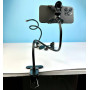Гнучкий тримач для телефона Clip Stand LR 01 Metal (кріплення прищіпка)