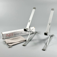 Настільна підставка складна для ноутбука Laptop Stand N8 18inch Aluminum (18*28см)
