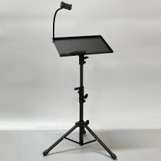 Універсальна стійка для проектора, ноутбука, мікшера з тримачем для телефону (висота до 1.3m)