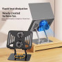 Підставка охолоджувач для ноутбука Metal 12-17inch Rotating 360°