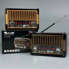 Портативне Радіо Golon RX-BT086 з ліхтарем (16,0*10,5*7,5 см)