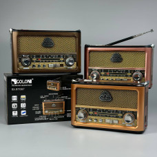 Портативне Радіо Golon RX-BT087 з ліхтарем (16,0*10,0*7,5 см)