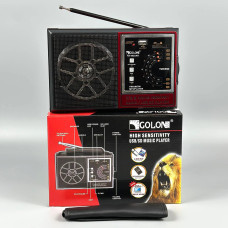 Портативне Радіо Golon RX-002UAR з акумулятором (21,5см*13,5см*7,5 см)