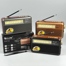 Портативне Радіо Golon RX-BT169 з ліхтарем, акумулятором (20,0*11,0*5,0 см)