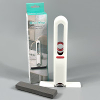 Портативна міні швабра MINI MOP з віджимом (для миння вікон і прибирання)