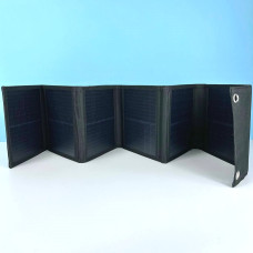 Портативна сонячна панель BSY-18W Mini на 6 секцій 1USB (112*18 см)