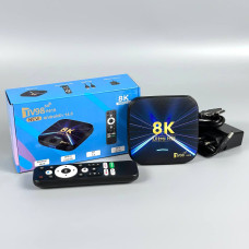 Smart TV приставка TV98 H618 8K Ultra HD, Android 14.0 (4Gb+32Gb)