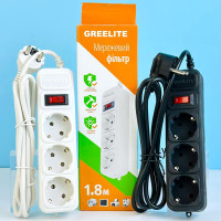 Мережевий подовжувач SP3 на 3 розетки 1.8m