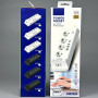 Мережевий подовжувач (з бездротовою зарядкою) Power Socket 994PD 5USB+Type-C 4 розетки 3000W 2m