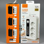 Мережевий подовжувач Power Socket F53U 6USB 3 розетки 3000W 2m